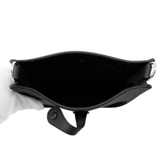 HERMES Evelyne Long Size TPM Taurillon Clemence Black - Picture 5 of 6